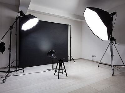 La sala posa: workshop fotografico