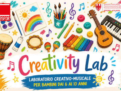 Creativity Lab - laboratorio artistico-musicale per bimbi dai 6 ai 10 anni